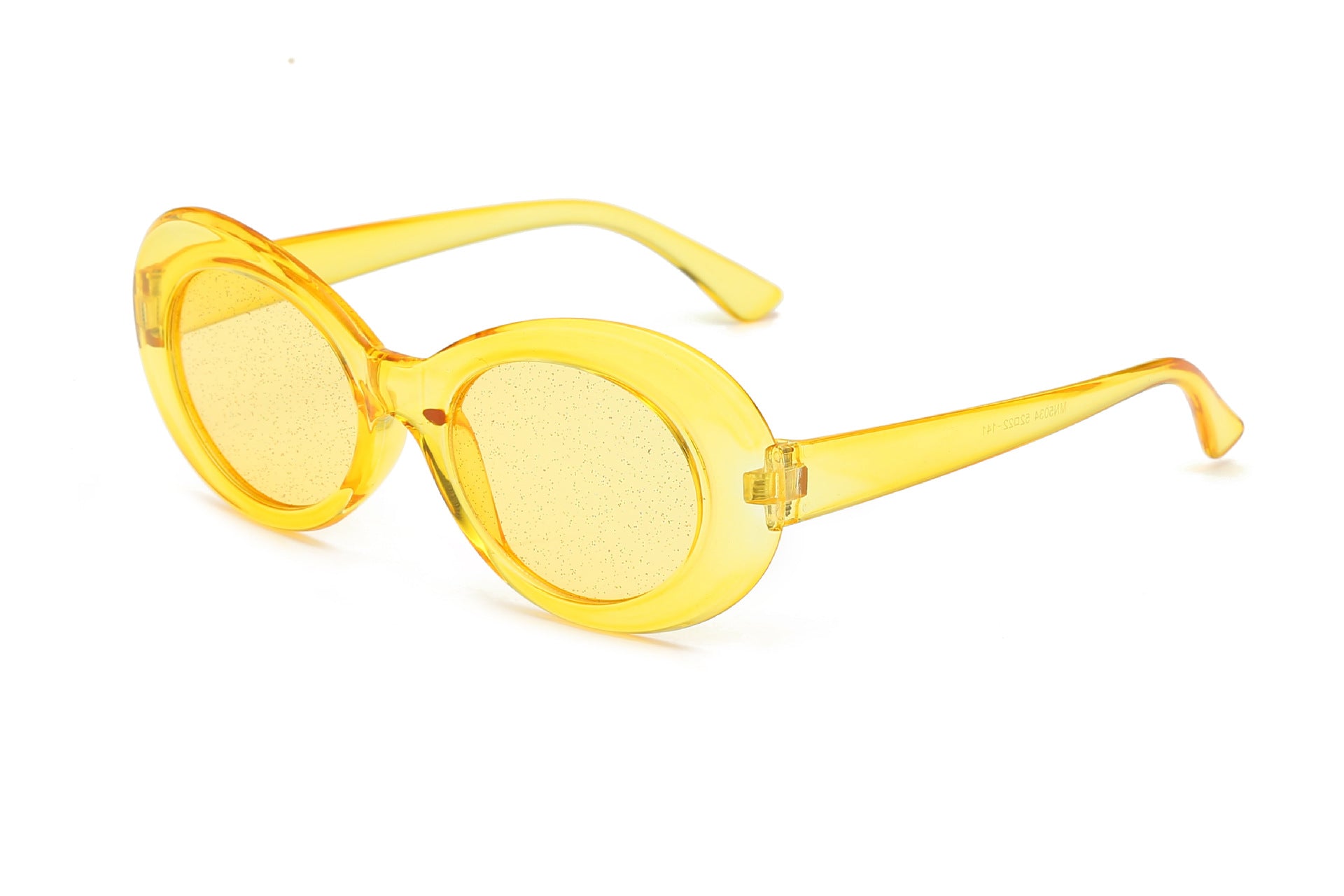 Wholesale Round Frame Jelly Color PC Sunglasses